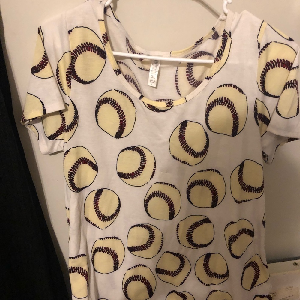 Lularoe Classic Softball Tee
